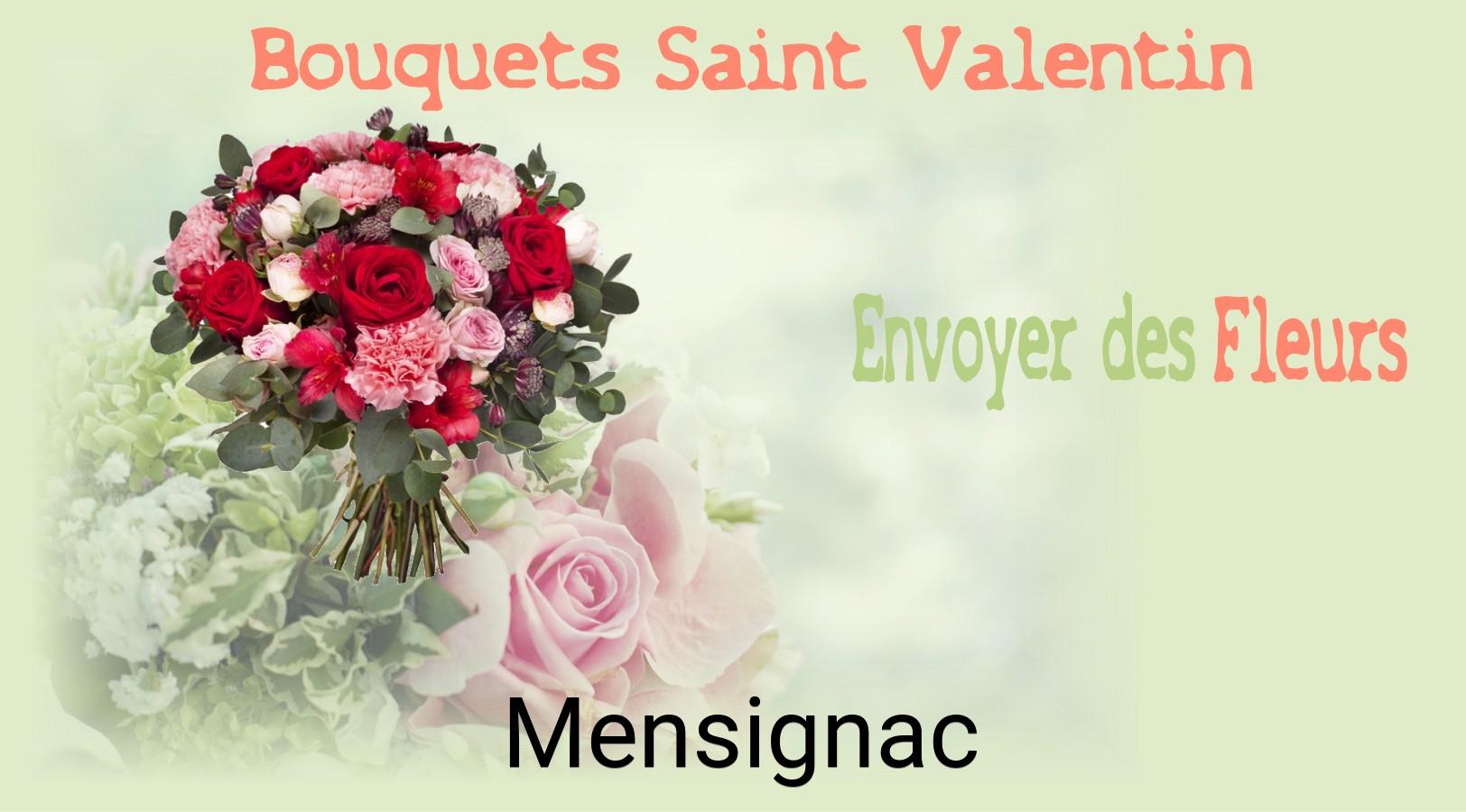 Roses de Saint-Valentin livrées à Mensignac